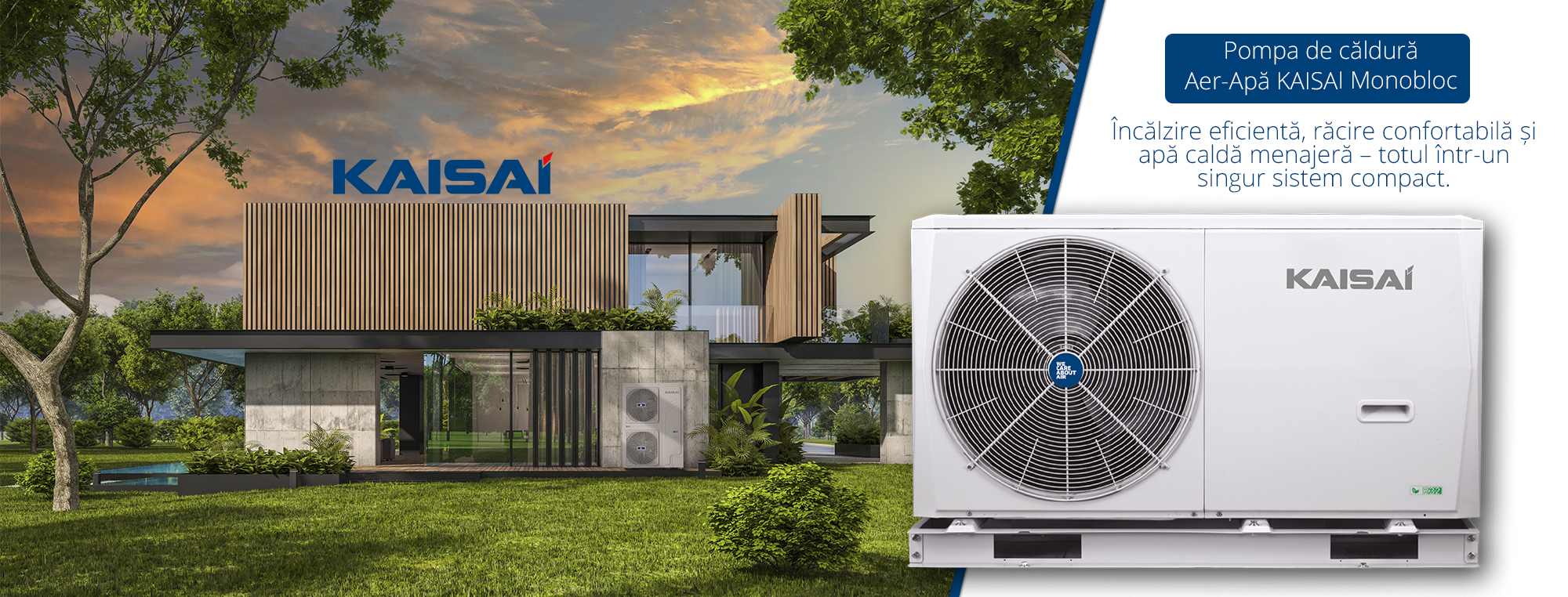 Pompe dre caldura Kaisai 2026