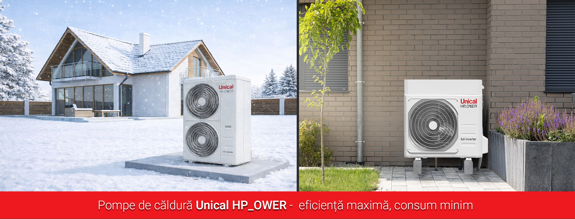 Unical HP_Ower - eficienta maxima, consum minim 